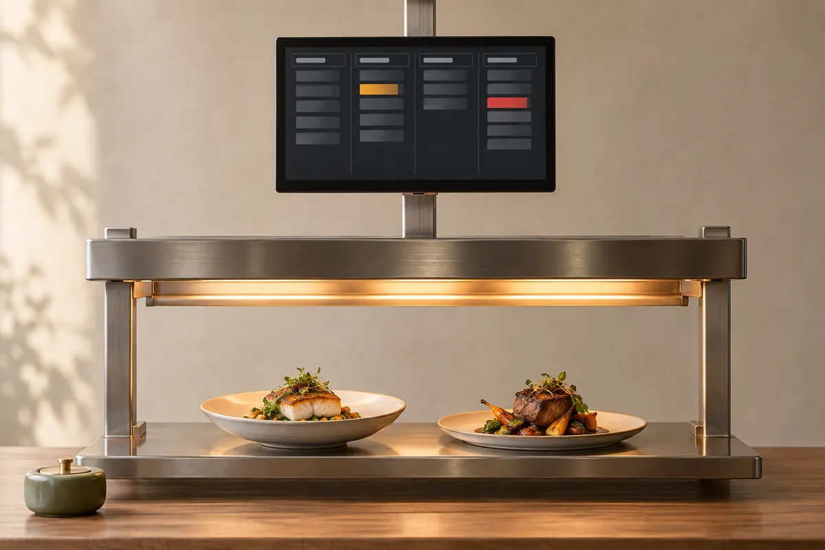 Illustration of coordinate the kitchen in full-service restaurants